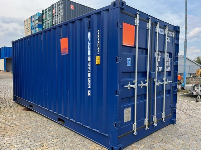 Contenedor de 20 pies de altura cúbica con lateral abierto - Imagen 2