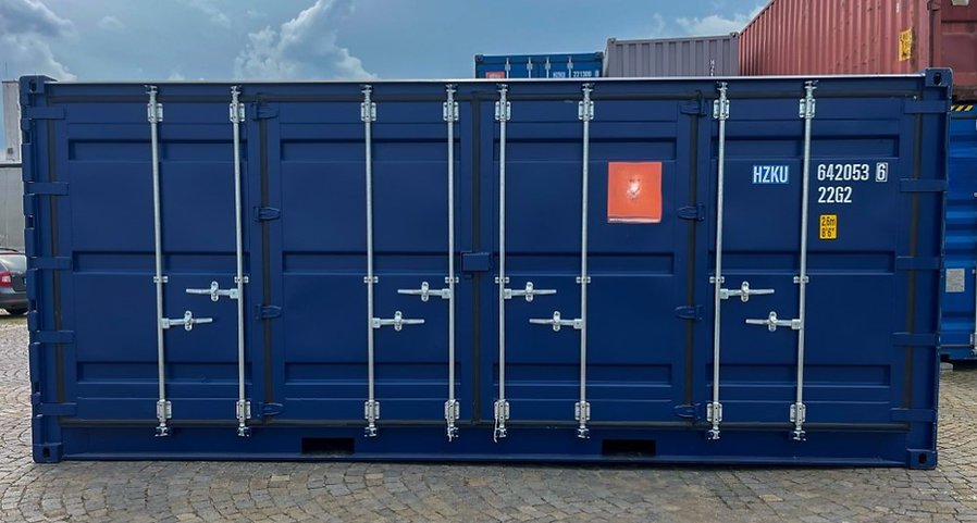 Contenedor de 20 pies de altura cúbica con lateral abierto - Imagen 4