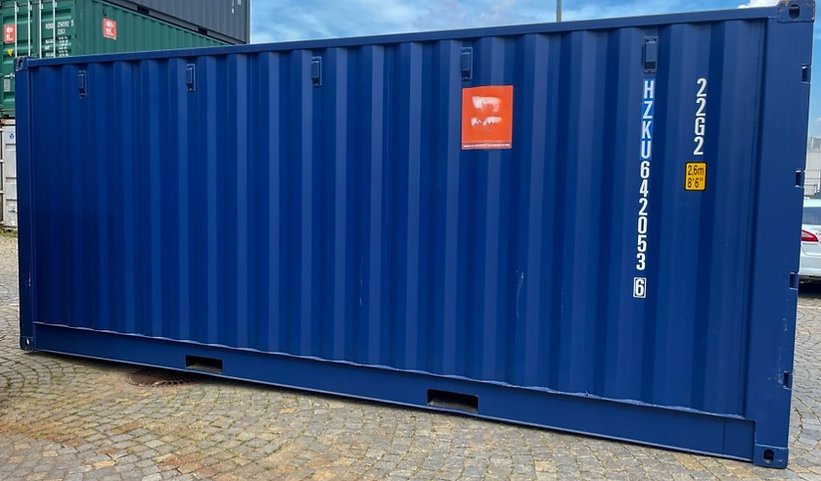Contenedor de 20 pies de altura cúbica con lateral abierto - Imagen 3