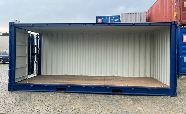 Contenedor de 20 pies de altura cúbica con lateral abierto - Imagen 8