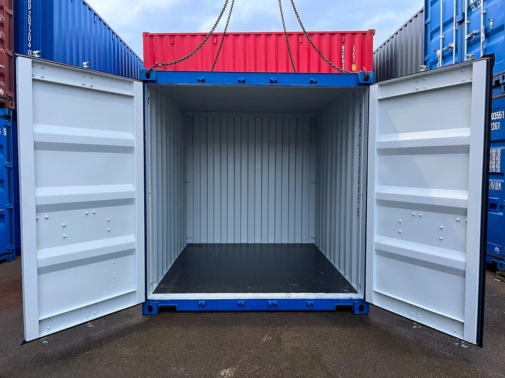 Contenedor Marítimo de 10 Pies (3 metros) Tipo Dry, Estándar IICL 6 – Listo para Entrega Inmediata - Imagen 2