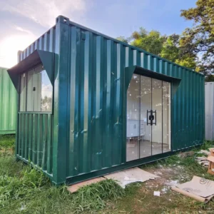 Cabaña Prefabricada Estándar 2 – 15 m² con Baño y Cocina Integrados
