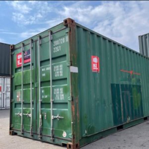 Contenedor Marítimo de 20 Pies usado | Máxima Capacidad y Seguridad