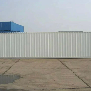 Contenedor Marítimo ISO de 40 Pies – Nuevo, Blanco y Certificado