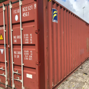 Contenedor Marítimo Seco de 40 Pies con Doble Puerta – Nuevo