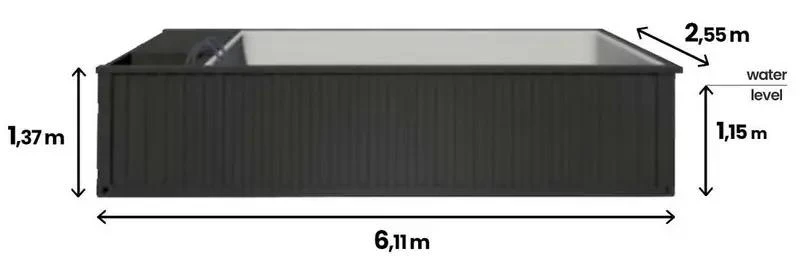 Piscina Contenedor Premium: Diseño, Confort y Tecnología Todo el Año - Imagen 4