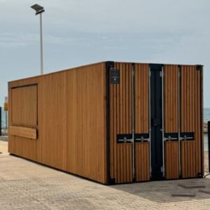 Contenedor Acondicionado para Quiosco, Snack o Punto de Venta Móvil