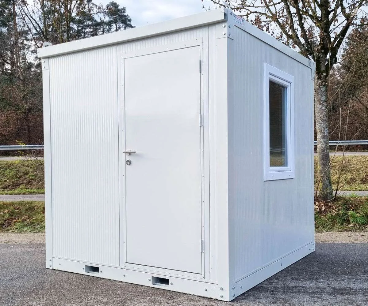 Módulo Oficina Aislado Blanco – Solución Compacta y Versátil