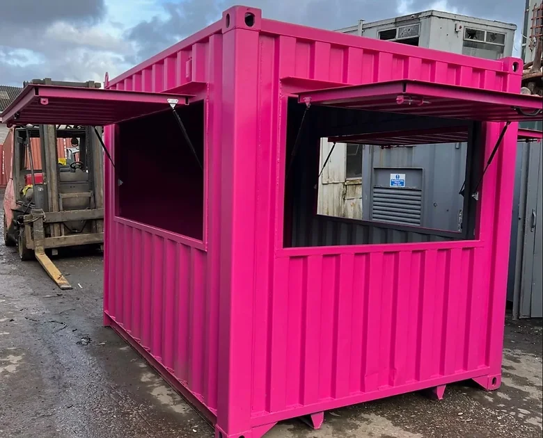 Contenedor Bar de 10 Pies – Almacenamiento o Proyecto a Medida - Imagen 4