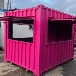 Contenedor Bar de 10 Pies – Almacenamiento o Proyecto a Medida