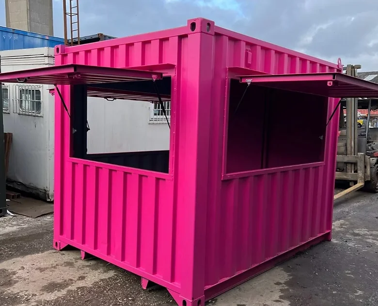 Contenedor Bar de 10 Pies – Almacenamiento o Proyecto a Medida