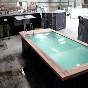 Piscina Contenedor 6.5×2.8m – Sistema Integral Listo para Instalar