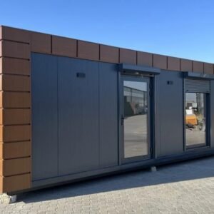 Módulo Oficina Prefabricado Valoisío 8×3.0m con Aire Acondicionado y Baño