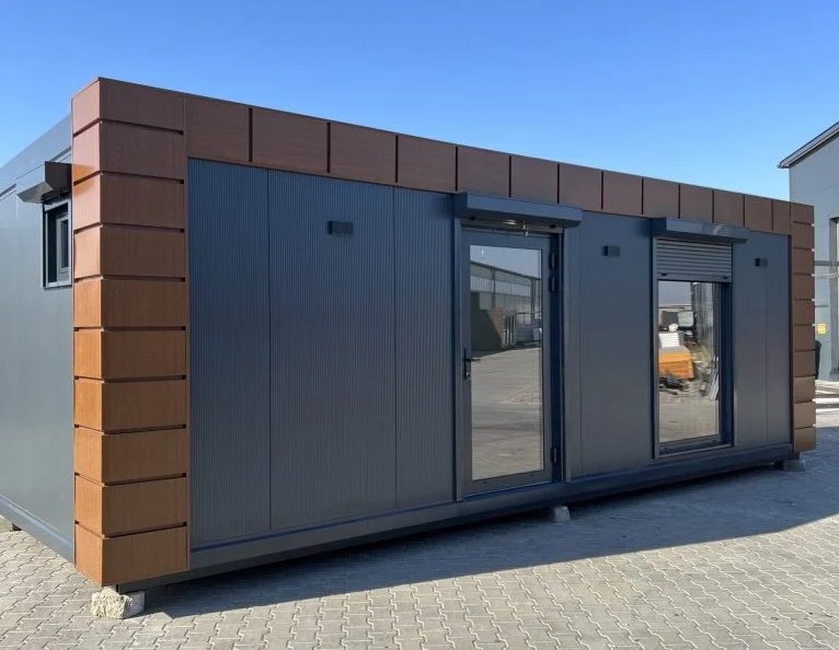 Módulo Oficina Prefabricado Valoisío 8×3.0m con Aire Acondicionado y Baño